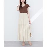 【natural couture】かぎ針風ちびスカラップフレンチリブニット | NICE CLAUP / OLIVE des OLIVE　OUTLET | 詳細画像7 