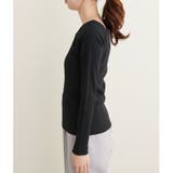 【natural couture】スクエアネックランダムテレコTOPS | NICE CLAUP / OLIVE des OLIVE　OUTLET | 詳細画像22 