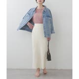 【natural couture】ネットチュール配色柄刺繍プルオーバー | NICE CLAUP / OLIVE des OLIVE　OUTLET | 詳細画像13 