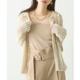 ベージュ | カップ付きベアキャミ | NICE CLAUP / OLIVE des OLIVE　OUTLET