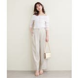 【natural couture】シアーギャザーオフショルプルオーバー | NICE CLAUP / OLIVE des OLIVE　OUTLET | 詳細画像5 