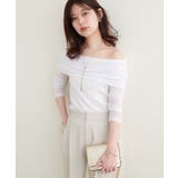 オフ | 【natural couture】シアーギャザーオフショルプルオーバー | NICE CLAUP / OLIVE des OLIVE　OUTLET