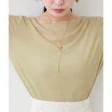 【natural couture】とろみシアープルオーバー | NICE CLAUP / OLIVE des OLIVE　OUTLET | 詳細画像6 