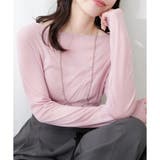 ピンク | 【natural couture】とろみシアープルオーバー | NICE CLAUP / OLIVE des OLIVE　OUTLET