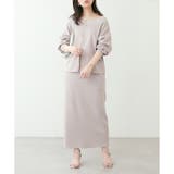 【natural couture】Wzipふわもちダンボールプルオーバー | NICE CLAUP / OLIVE des OLIVE OUTLET | 詳細画像15