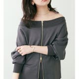 【natural couture】Wzipふわもちダンボールプルオーバー | NICE CLAUP / OLIVE des OLIVE OUTLET | 詳細画像21