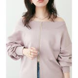 【natural couture】Wzipふわもちダンボールプルオーバー | NICE CLAUP / OLIVE des OLIVE OUTLET | 詳細画像17