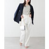 【natural couture】オフショルデザインカットソーTOPS | NICE CLAUP / OLIVE des OLIVE　OUTLET | 詳細画像1 