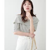 【natural couture】オフショルデザインカットソーTOPS | NICE CLAUP / OLIVE des OLIVE　OUTLET | 詳細画像5 