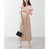 【natural couture】オフショルデザインカットソーTOPS | NICE CLAUP / OLIVE des OLIVE　OUTLET | 詳細画像8 