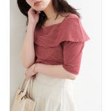 【natural couture】オフショルデザインカットソーTOPS | NICE CLAUP / OLIVE des OLIVE　OUTLET | 詳細画像18 