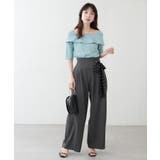 【natural couture】オフショルデザインカットソーTOPS | NICE CLAUP / OLIVE des OLIVE　OUTLET | 詳細画像34 