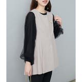 【natural couture】オケージョン対応可 / ツイルタックベスト | NICE CLAUP / OLIVE des OLIVE OUTLET | 詳細画像30