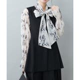 【natural couture】オケージョン対応可 / ツイルタックベスト | NICE CLAUP / OLIVE des OLIVE OUTLET | 詳細画像18