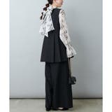 【natural couture】オケージョン対応可 / ツイルタックベスト | NICE CLAUP / OLIVE des OLIVE OUTLET | 詳細画像23