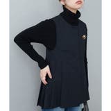 【natural couture】オケージョン対応可 / ツイルタックベスト | NICE CLAUP / OLIVE des OLIVE OUTLET | 詳細画像16