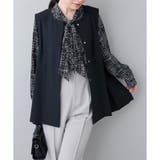 【natural couture】オケージョン対応可 / ツイルタックベスト | NICE CLAUP / OLIVE des OLIVE OUTLET | 詳細画像9