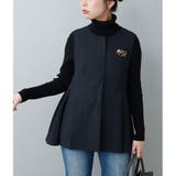 【natural couture】オケージョン対応可 / ツイルタックベスト | NICE CLAUP / OLIVE des OLIVE OUTLET | 詳細画像13