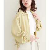 【natural couture】裾ドロストブルゾン | NICE CLAUP / OLIVE des OLIVE OUTLET | 詳細画像1