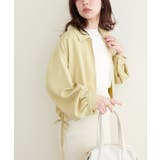 【natural couture】裾ドロストブルゾン | NICE CLAUP / OLIVE des OLIVE OUTLET | 詳細画像3