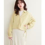 【natural couture】裾ドロストブルゾン | NICE CLAUP / OLIVE des OLIVE OUTLET | 詳細画像4