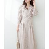 【natural couture】タックシャツワンピース | NICE CLAUP / OLIVE des OLIVE OUTLET | 詳細画像5