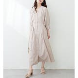 【natural couture】タックシャツワンピース | NICE CLAUP / OLIVE des OLIVE OUTLET | 詳細画像3