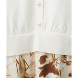 前後2way花柄ドッキングニットワンピース | NICE CLAUP / OLIVE des OLIVE OUTLET | 詳細画像6