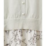 前後2way花柄ドッキングニットワンピース | NICE CLAUP / OLIVE des OLIVE OUTLET | 詳細画像17