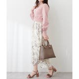 前後2way花柄ドッキングニットワンピース | NICE CLAUP / OLIVE des OLIVE OUTLET | 詳細画像7