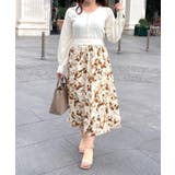 前後2way花柄ドッキングニットワンピース | NICE CLAUP / OLIVE des OLIVE OUTLET | 詳細画像31