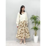 前後2way花柄ドッキングニットワンピース | NICE CLAUP / OLIVE des OLIVE OUTLET | 詳細画像35