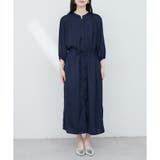 【natural couture】たっぷりギャザーサテンワンピース | NICE CLAUP / OLIVE des OLIVE　OUTLET | 詳細画像15 