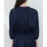 【natural couture】たっぷりギャザーサテンワンピース | NICE CLAUP / OLIVE des OLIVE　OUTLET | 詳細画像19 