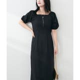 【natural couture】〈ako〉綿麻パフ袖ワンピース | NICE CLAUP / OLIVE des OLIVE OUTLET | 詳細画像24