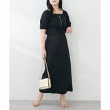 【natural couture】〈ako〉綿麻パフ袖ワンピース | NICE CLAUP / OLIVE des OLIVE OUTLET | 詳細画像27