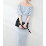 【natural couture】〈ako〉綿麻パフ袖ワンピース | NICE CLAUP / OLIVE des OLIVE OUTLET | 詳細画像4