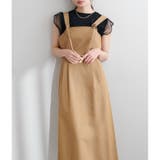 ベージュ | リボンディティールジャンスカワンピース | NICE CLAUP / OLIVE des OLIVE OUTLET
