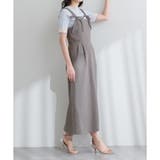 グレー | リボンディティールジャンスカワンピース | NICE CLAUP / OLIVE des OLIVE OUTLET