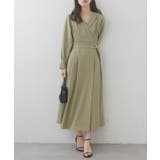 【natural couture】オープンネックレディワンピース | NICE CLAUP / OLIVE des OLIVE　OUTLET | 詳細画像29 