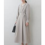 【natural couture】オープンネックレディワンピース | NICE CLAUP / OLIVE des OLIVE　OUTLET | 詳細画像32 