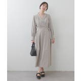 【natural couture】オープンネックレディワンピース | NICE CLAUP / OLIVE des OLIVE　OUTLET | 詳細画像34 