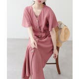 【natural couture】〈ako〉釦開きフレアスリーブワンピース | NICE CLAUP / OLIVE des OLIVE OUTLET | 詳細画像5
