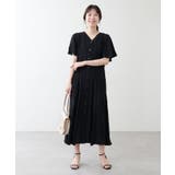 【natural couture】〈ako〉釦開きフレアスリーブワンピース | NICE CLAUP / OLIVE des OLIVE OUTLET | 詳細画像18