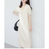 【natural couture】カットジョーゼットVネックワンピース | NICE CLAUP / OLIVE des OLIVE　OUTLET | 詳細画像4 