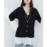 【natural couture】立体チュール切替キャミワンピース | NICE CLAUP / OLIVE des OLIVE OUTLET | 詳細画像4