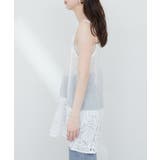 【natural couture】立体チュール切替キャミワンピース | NICE CLAUP / OLIVE des OLIVE OUTLET | 詳細画像12