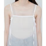 【natural couture】立体チュール切替キャミワンピース | NICE CLAUP / OLIVE des OLIVE OUTLET | 詳細画像14
