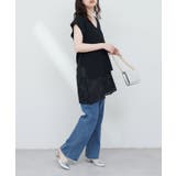 【natural couture】立体チュール切替キャミワンピース | NICE CLAUP / OLIVE des OLIVE OUTLET | 詳細画像20