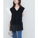 【natural couture】立体チュール切替キャミワンピース | NICE CLAUP / OLIVE des OLIVE OUTLET | 詳細画像22